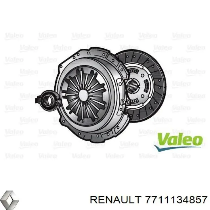 7711134857 Renault (RVI) комплект зчеплення (3 частини)