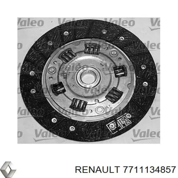 Комплект зчеплення (3 частини) Renault (RVI) 7711134857 ціна, від 87.64 USD