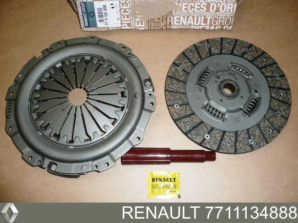 Купити 7711134888 Renault (RVI) Комплект зчеплення (диск, корзина, підшипник)