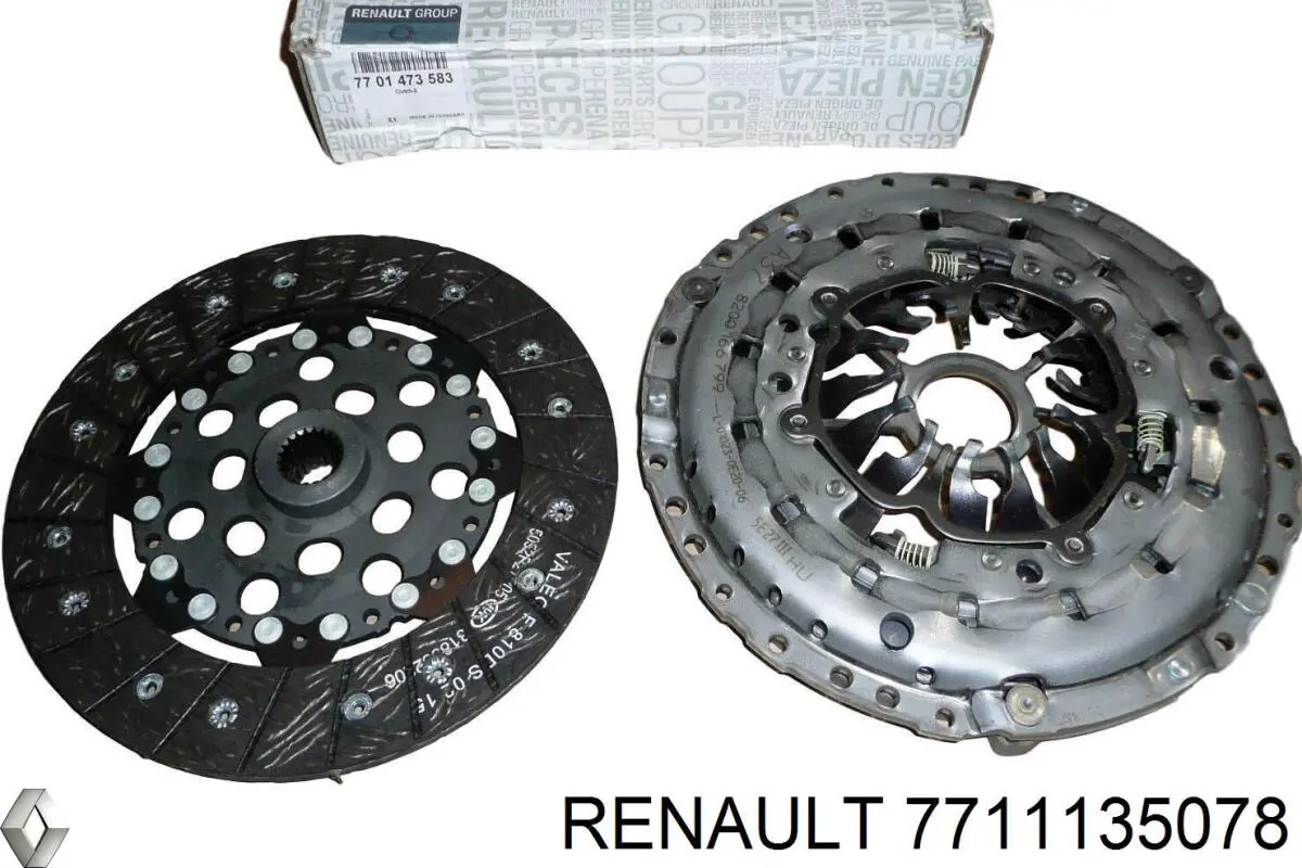 Зчеплення 7711135078 Renault (RVI)