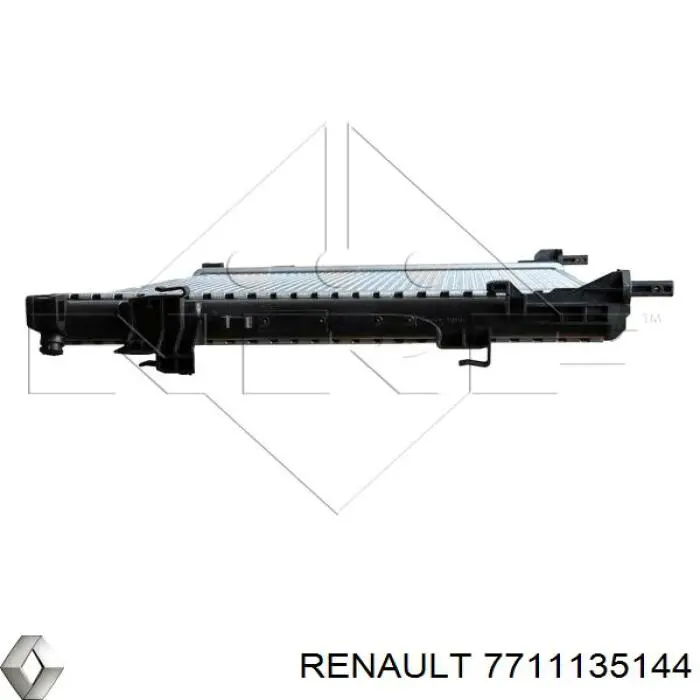 7711135144 Renault (RVI) радіатор охолодження двигуна