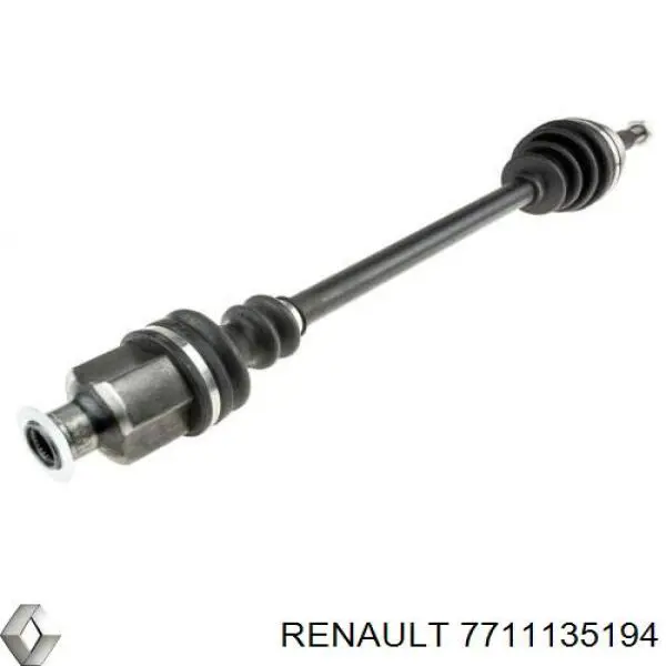 Піввісь передня, права Renault (RVI) 7711135194 ціна, від 71.57 USD