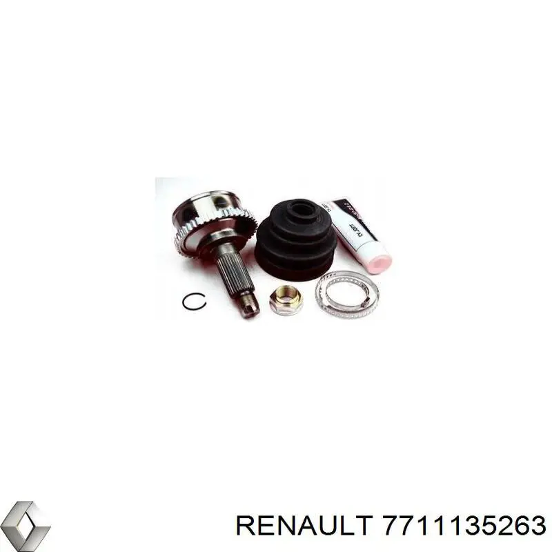 Граната колісна Renault (RVI) 7711135263 ціна, від 31.71 USD