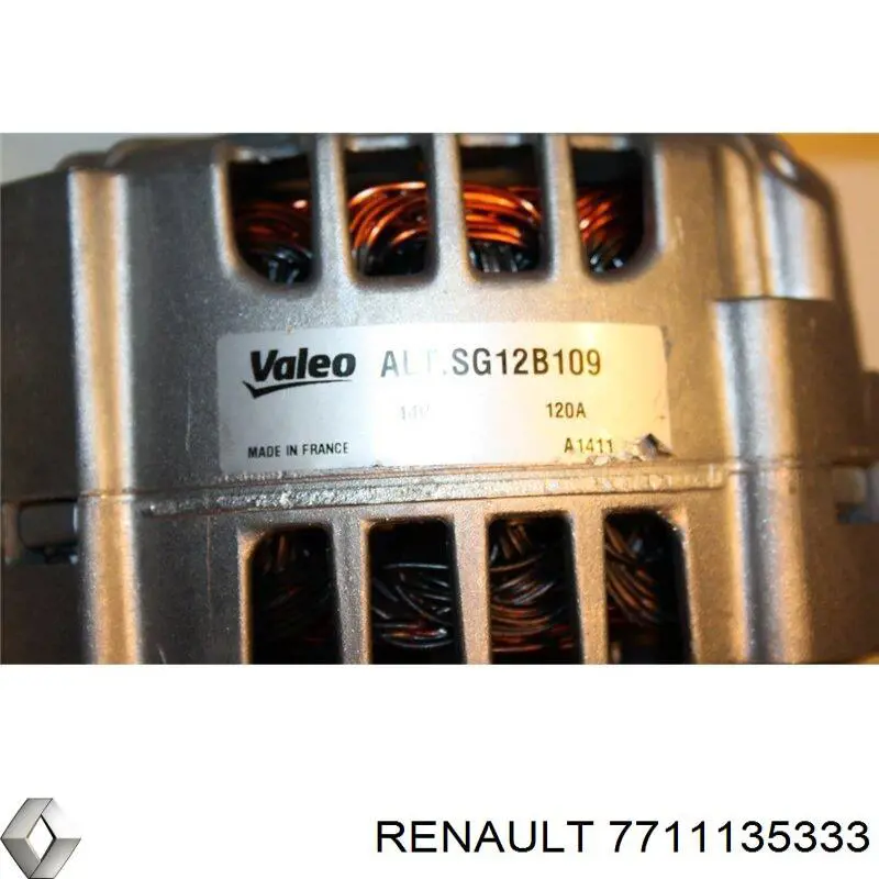 Генератор Renault (RVI) 7711135333 ціна, від 71.31 USD