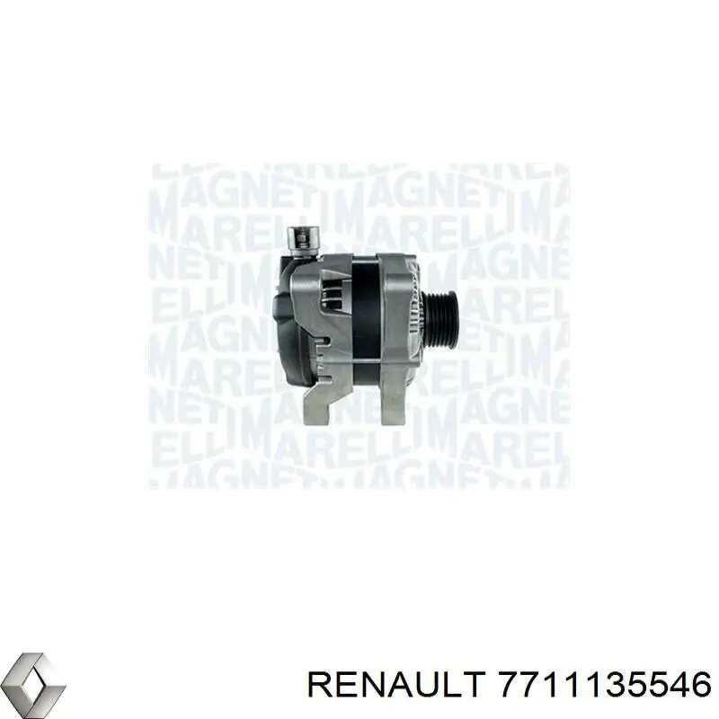 Генератор Renault (RVI) 7711135546 ціна, від 1.31 USD