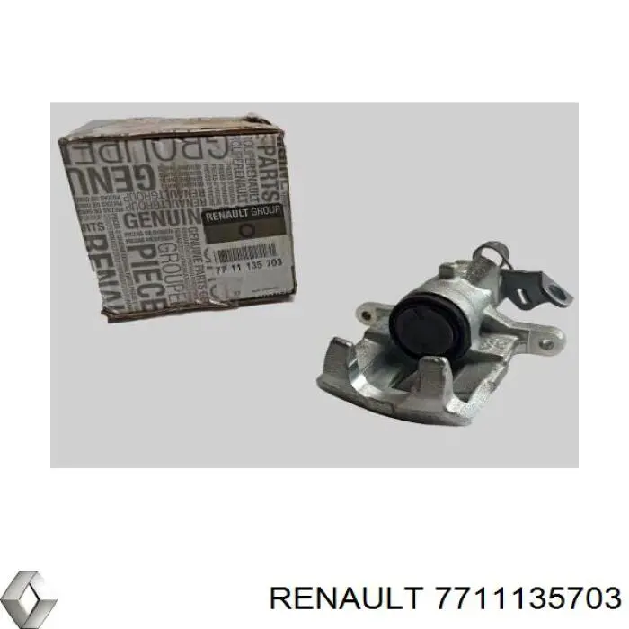 7711135703 Renault (RVI) супорт гальмівний задній правий