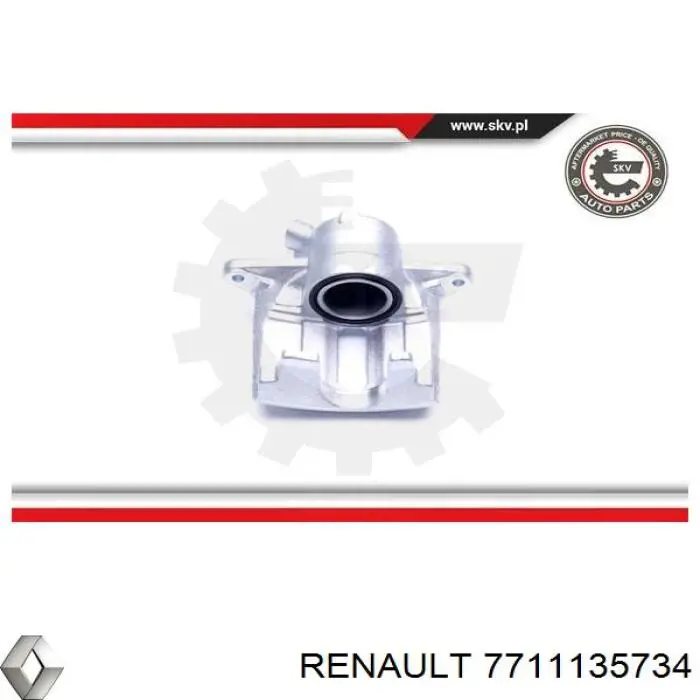 Купити 7711135734 Renault (RVI) Супорт гальмівний передній лівий