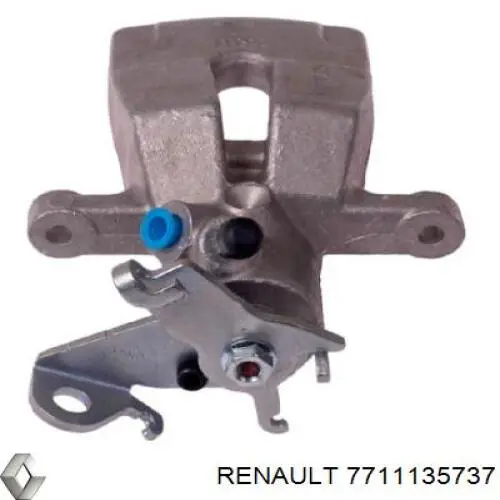 Супорт задній правий 7711135737 Renault (RVI)