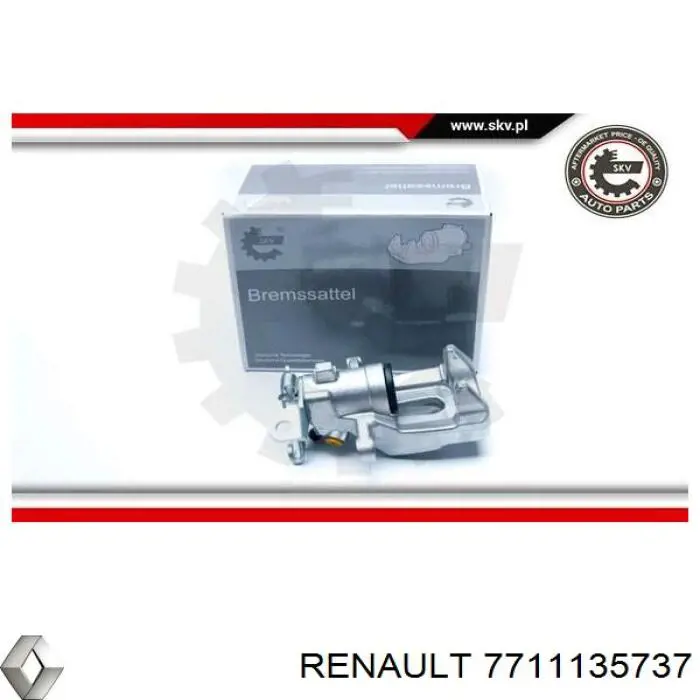 Купити 7711135737 Renault (RVI) Супорт задній правий