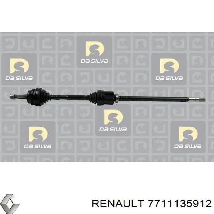 7711135912 Renault (RVI) Привід передній правий