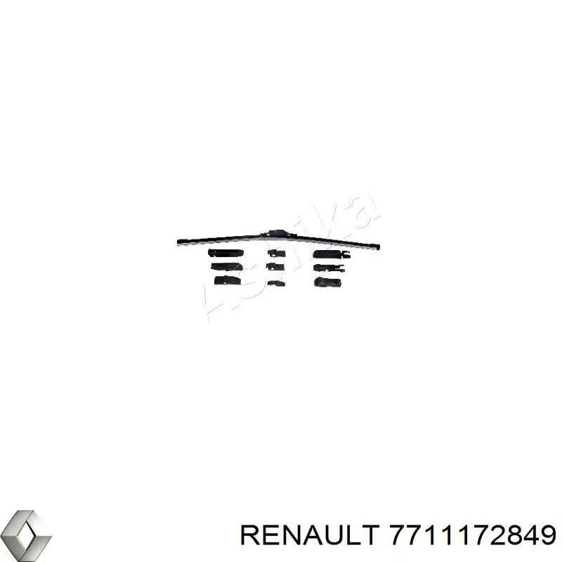 Купити 7711172849 Renault (RVI) Щітка задня