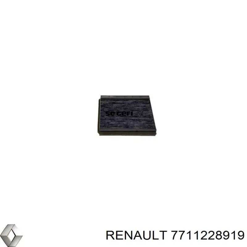 Купити 7711228919 Renault (RVI) Фільтр салону вугільний