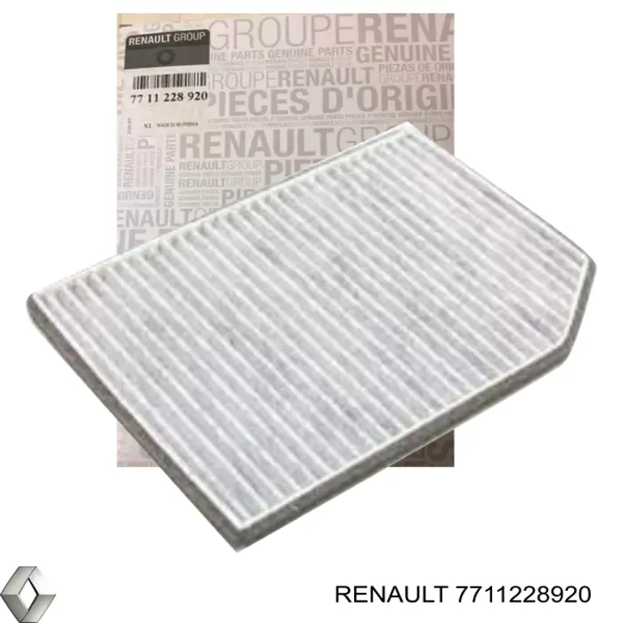Фільтр повітряний обігрівача Renault (RVI) 7711228920 ціна, від 16.31 USD