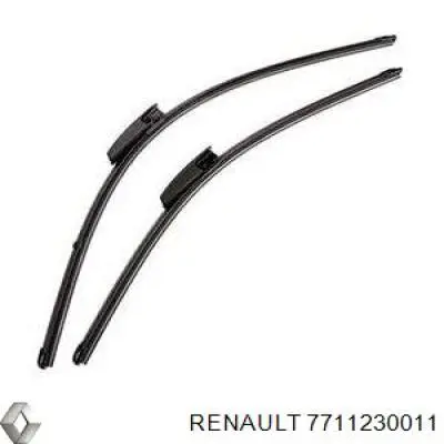 Щітка-двірник лобового скла, комплект з 2-х шт. Renault (RVI) 7711230011 ціна, від 24.09 USD