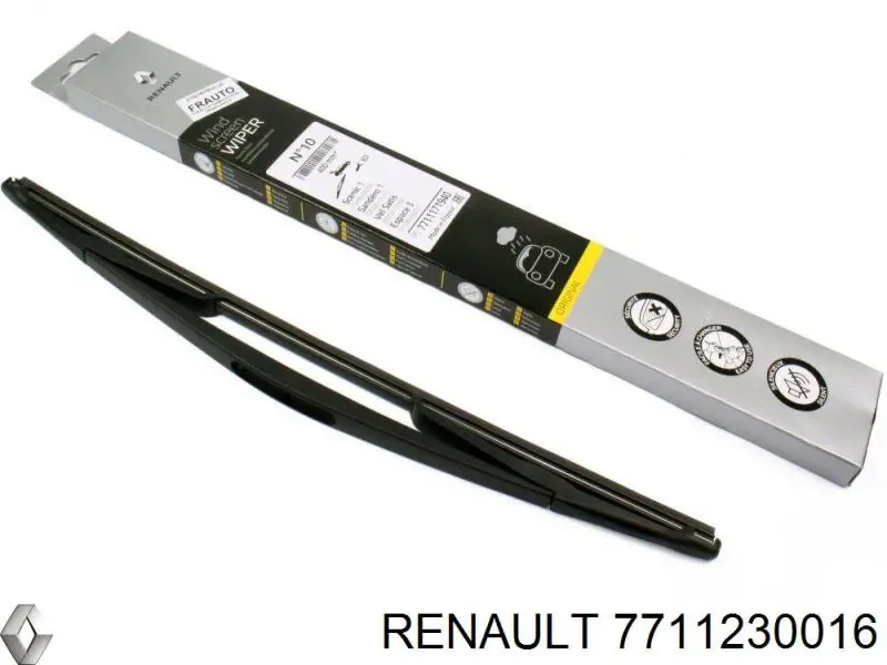 7711230016 Renault (RVI) Щітка двірника ліва