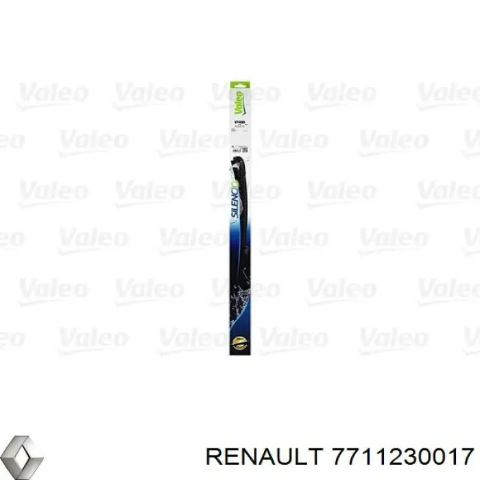 Щітки склоочисника 7711230017 Renault (RVI)
