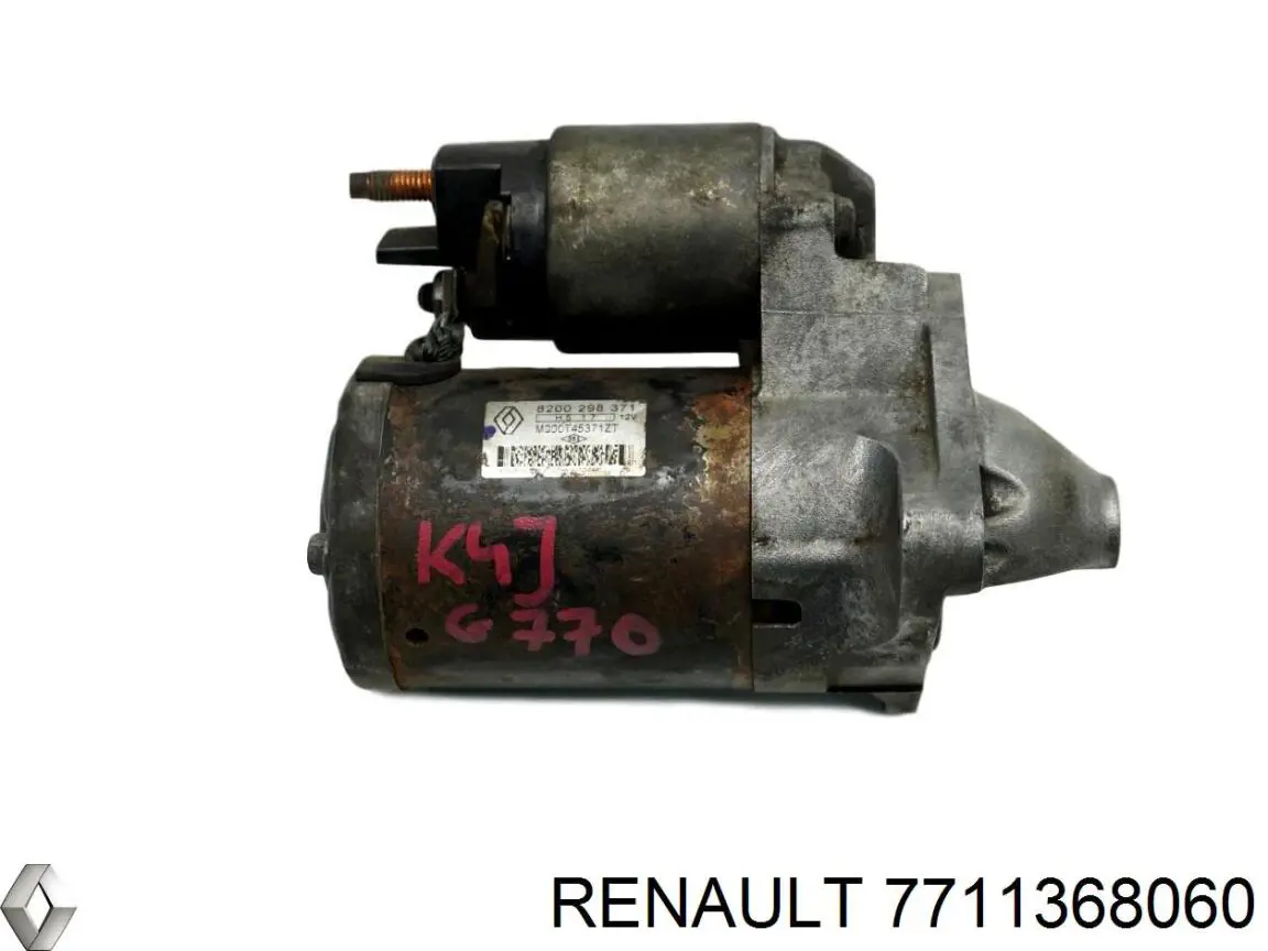 Стартер 7711368060 Renault (RVI)