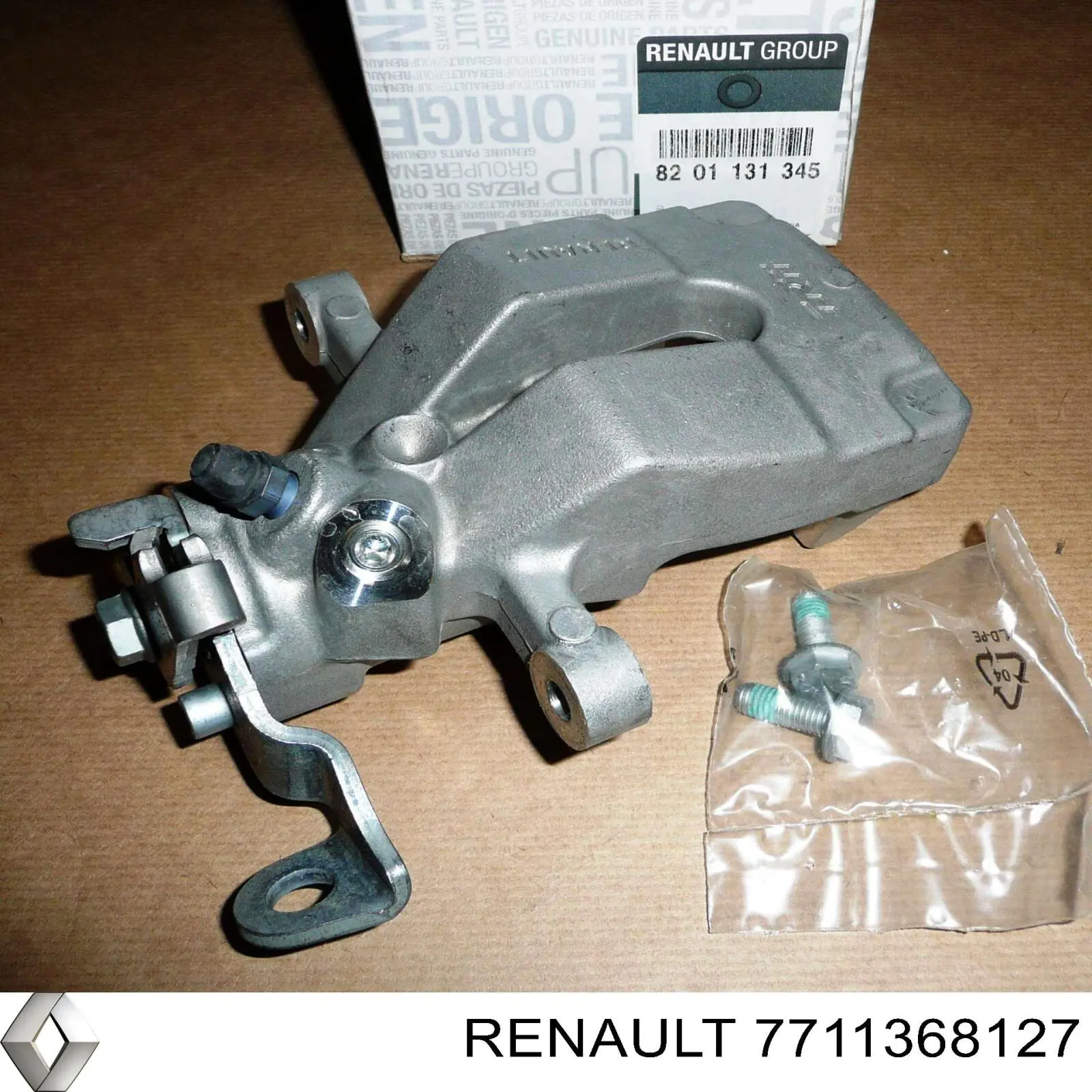 7711368127 Renault (RVI) супорт гальмівний передній правий