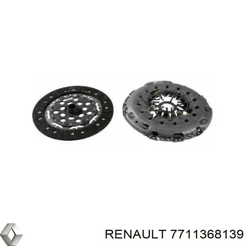 7711368139 Renault (RVI) комплект зчеплення (3 частини)