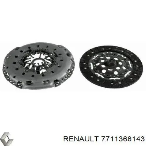 Купити 7711368143 Renault (RVI) Комплект зчеплення (диск, корзина, підшипник)