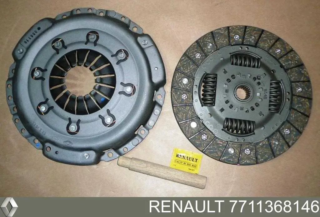 Комплект зчеплення (3 частини) Renault (RVI) 7711368146 ціна, від 170.66 USD