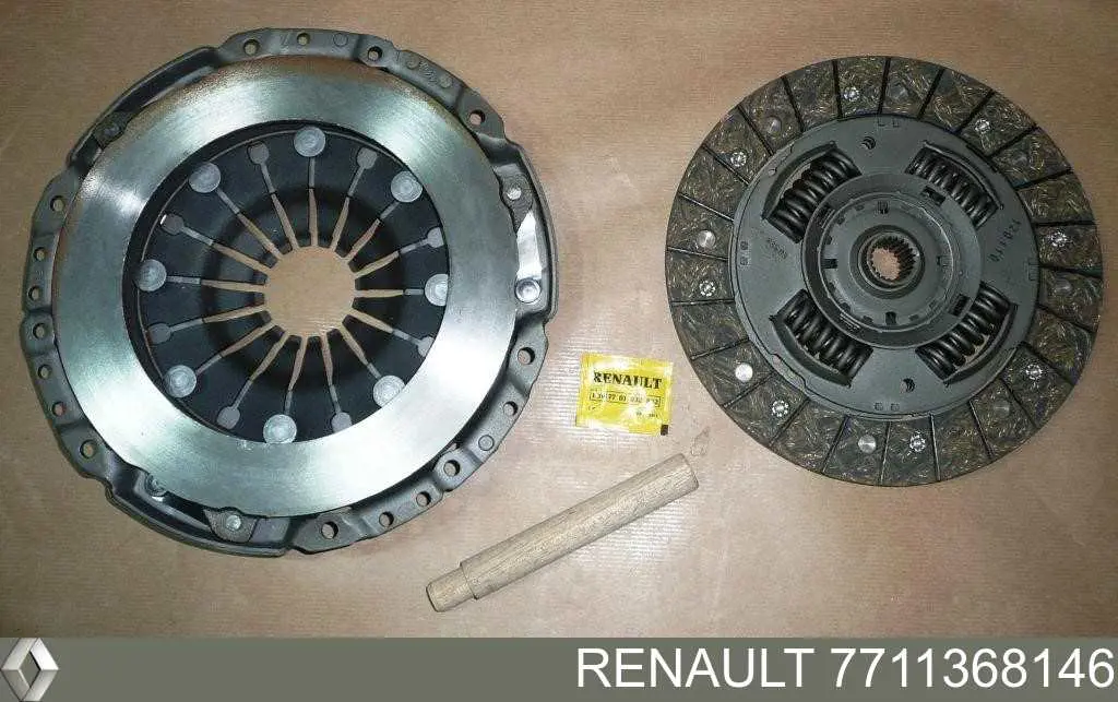 Купити 7711368146 Renault (RVI) Комплект зчеплення (диск, корзина, підшипник)
