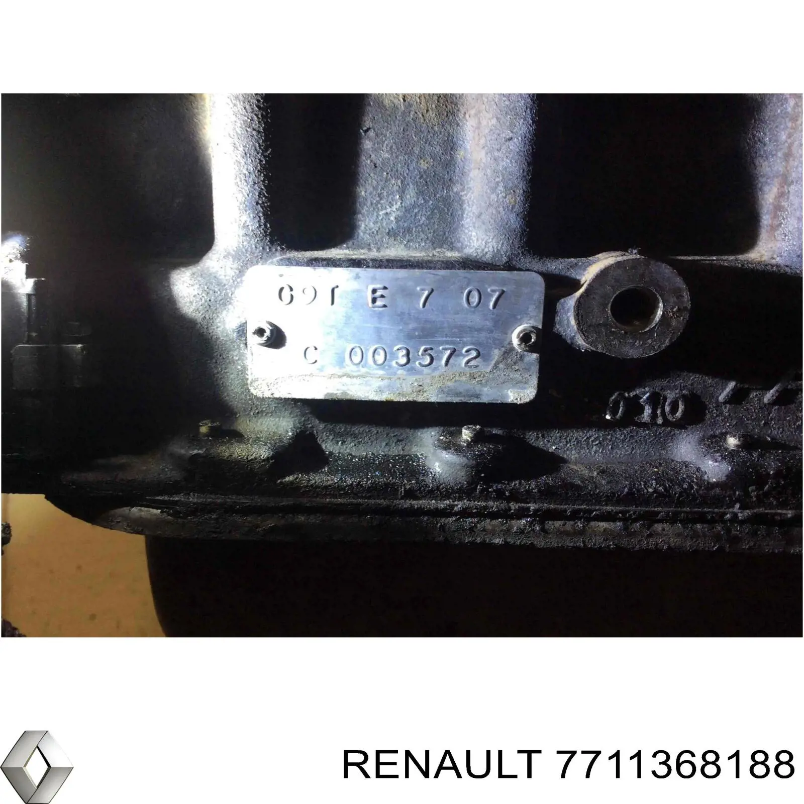 7711368188 Renault (RVI) Шків компресора кондиціонера
