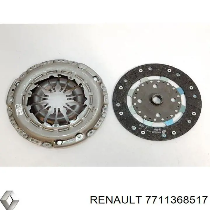 7711368517 Renault (RVI) комплект зчеплення (3 частини)