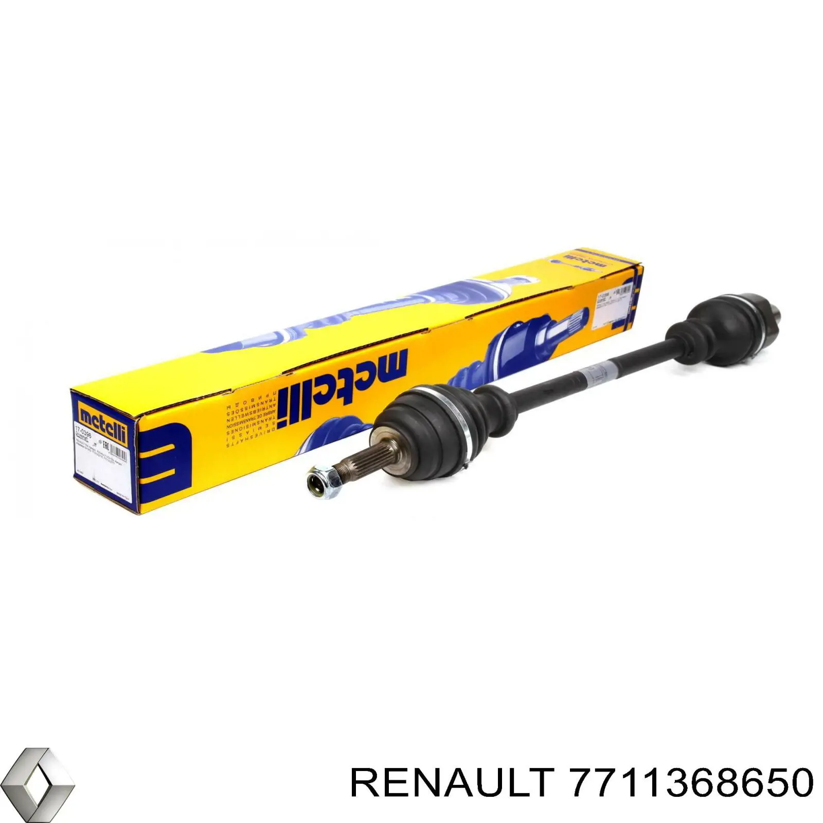Піввісь передня, права Renault (RVI) 7711368650 ціна, від  