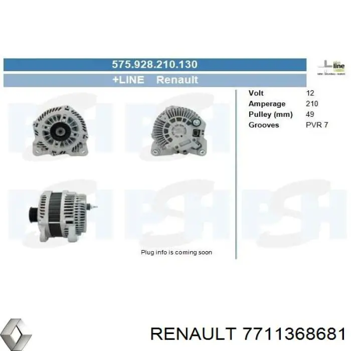7711368681 Renault (RVI) 