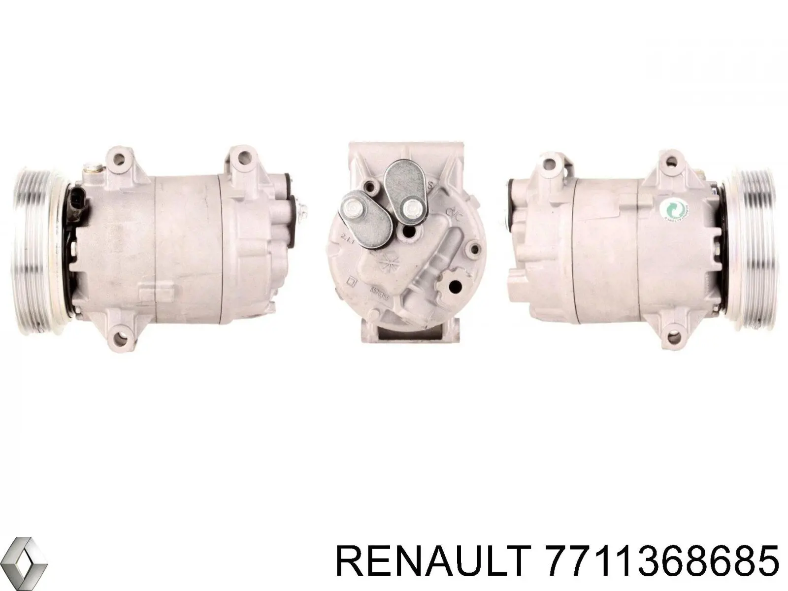 Компресор кондиціонера 7711368685 Renault (RVI)