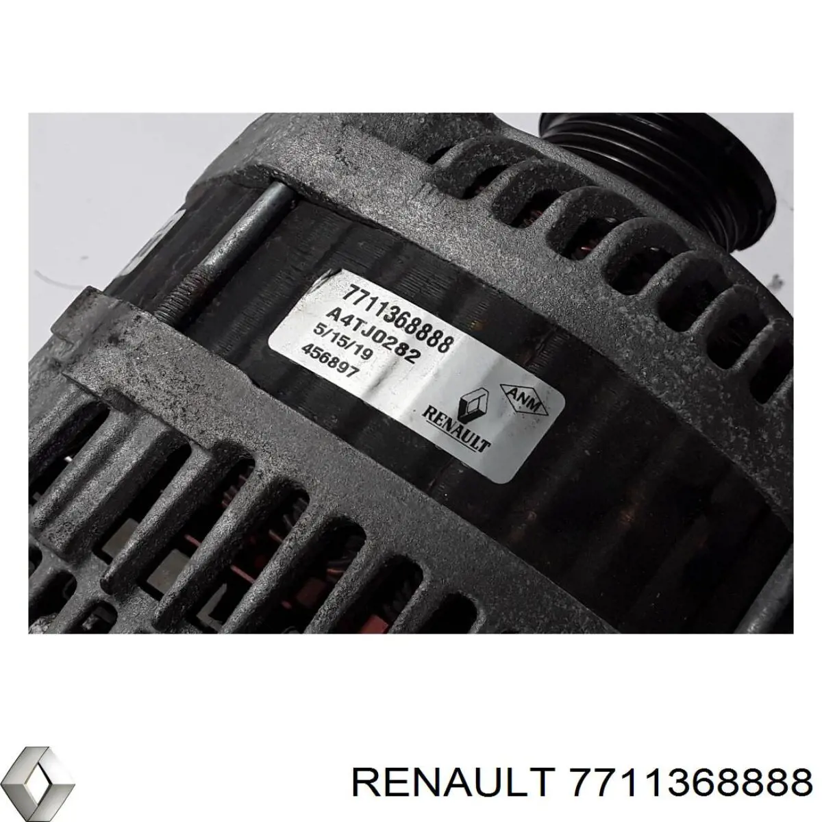 Генератор A004TJ0282ZE Renault (RVI)