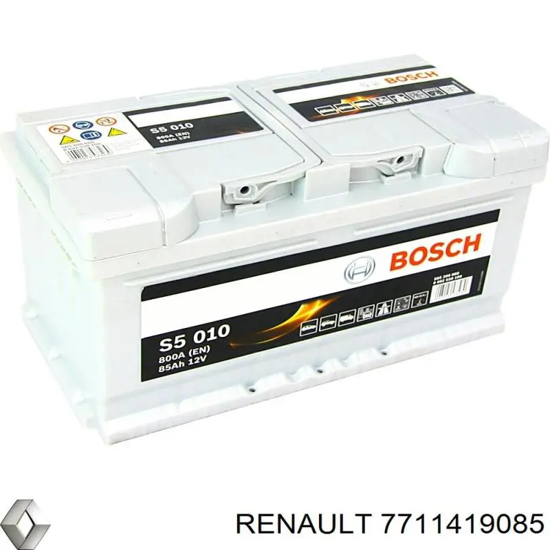 Купити 7711419085 Renault (RVI) Автомобільна батарея