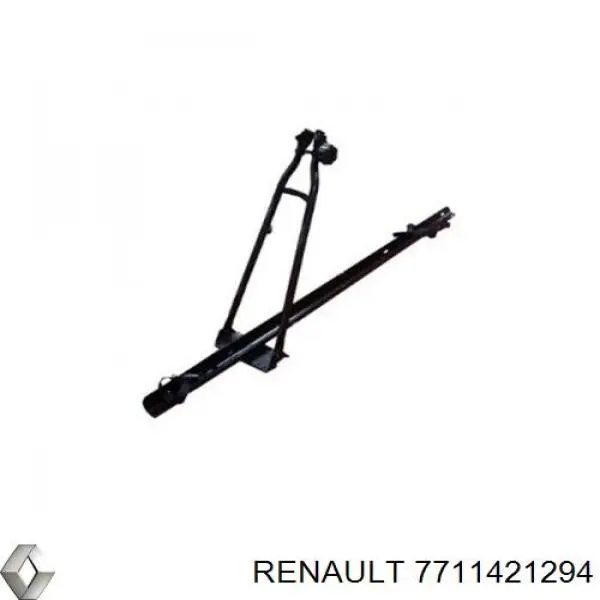 Кріплення для велосипеда на даху Renault Clio 3 (BR01, CR01) (Рено Кліо)