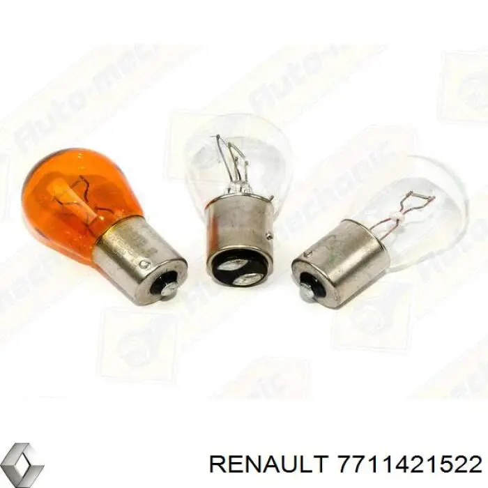 7711421522 Renault (RVI) комплект лампочок фари
