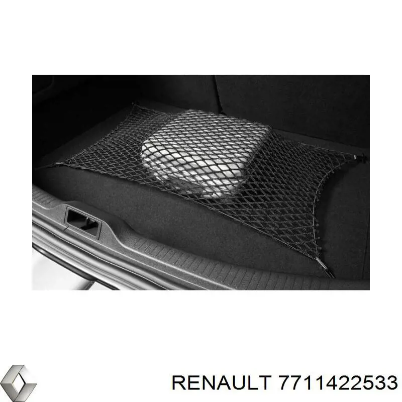 Сітка багажного відсіку Renault Laguna 3 (BT0) (Рено Лагуна)