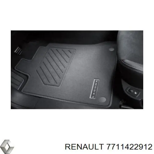 Комплект килимків Renault (RVI) 7711422912 ціна, від 73.41 USD