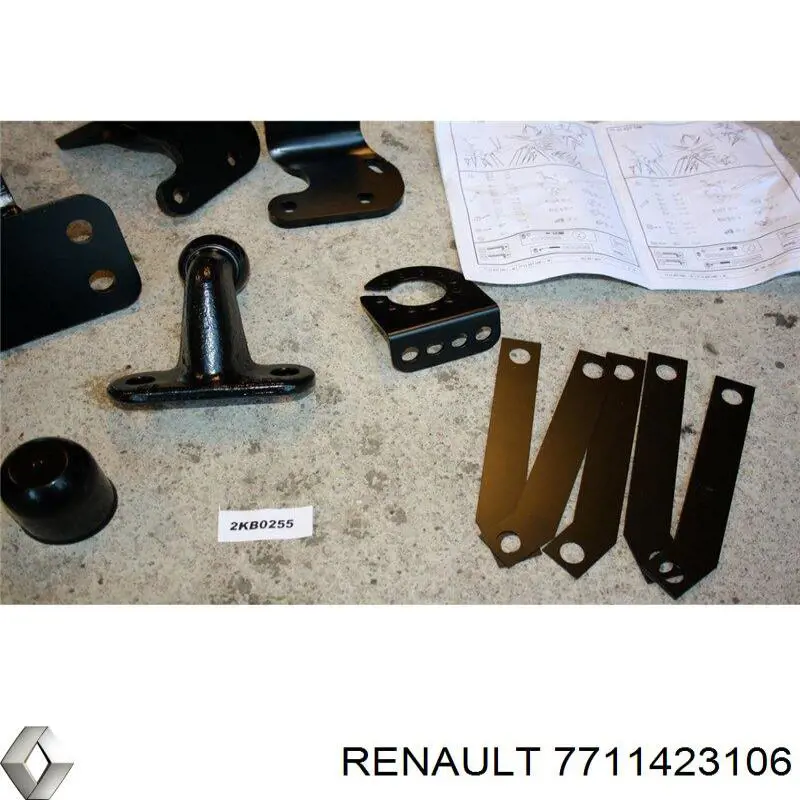 Купити 7711423106 Renault (RVI) Фаркоп, куля причіпного пристрою