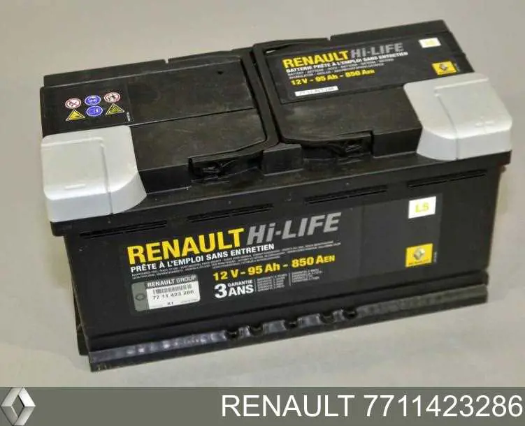 Купити 7711423286 Renault (RVI) Автомобільна батарея