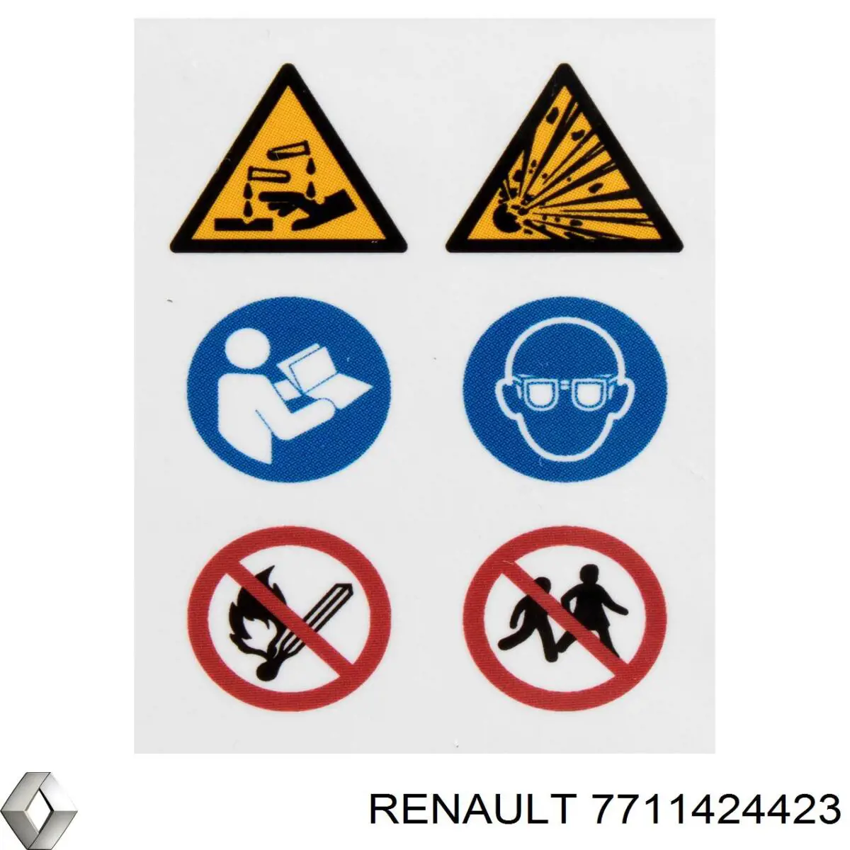 Акумуляторна батарея, АКБ Renault (RVI) 7711424423