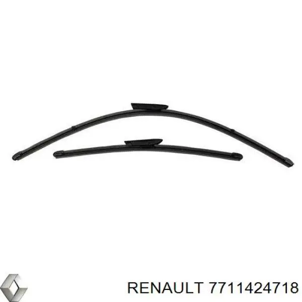 7711424718 Renault (RVI) щітка-двірник лобового скла, комплект з 2-х шт.