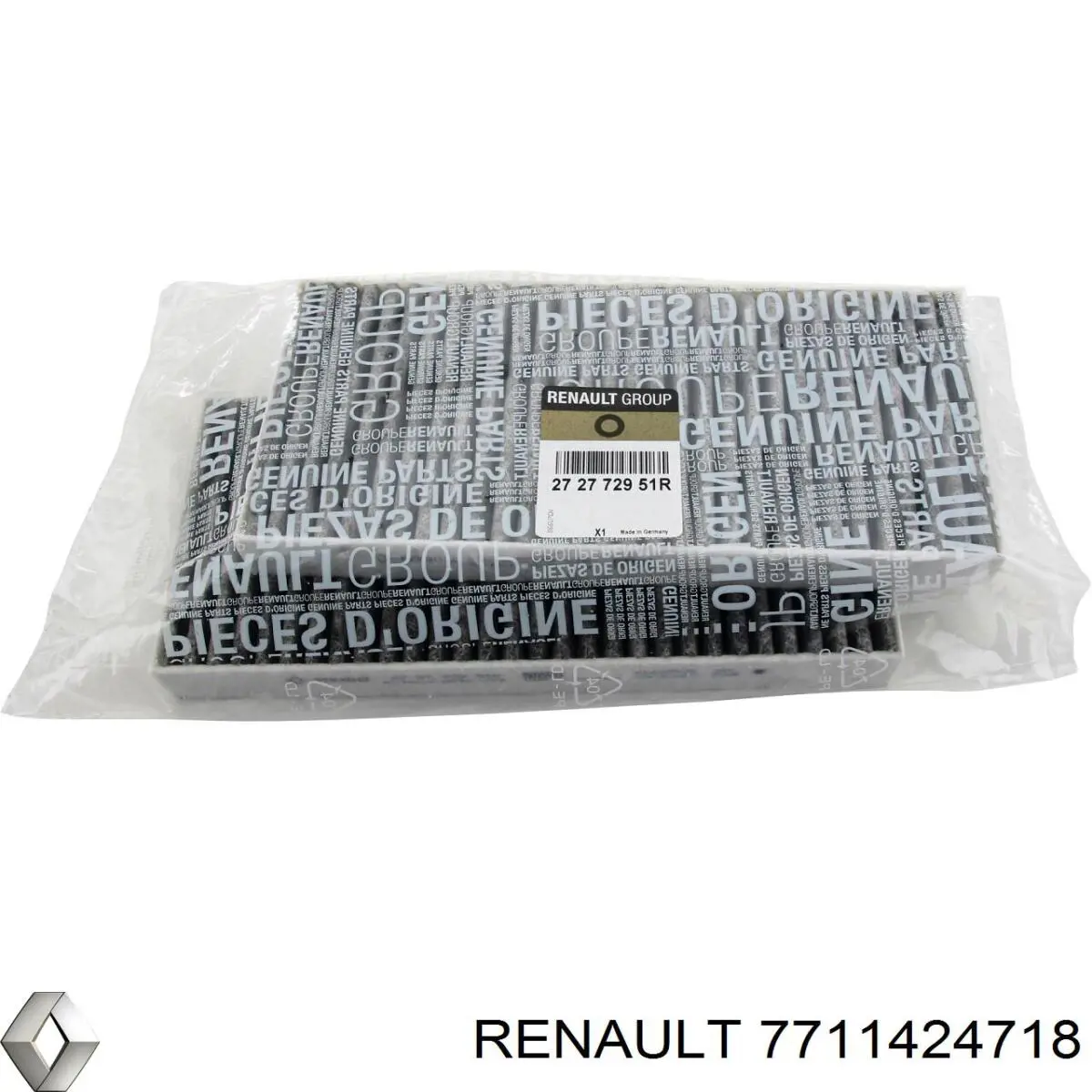 Щітка-двірник лобового скла, комплект з 2-х шт. Renault (RVI) 7711424718 ціна, від 25.14 USD