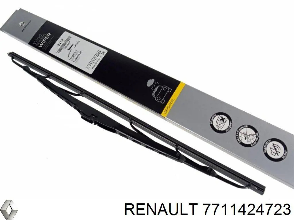 Купити 7711424723 Renault (RVI) Безконтактні двірники