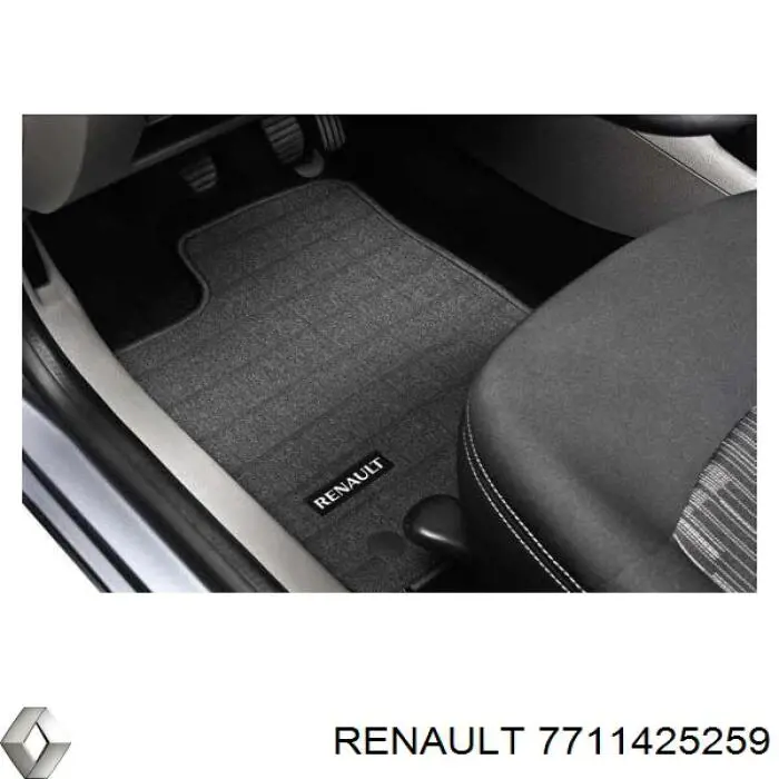 Комплект килимків Renault (RVI) 7711425259 ціна, від 29.25 USD