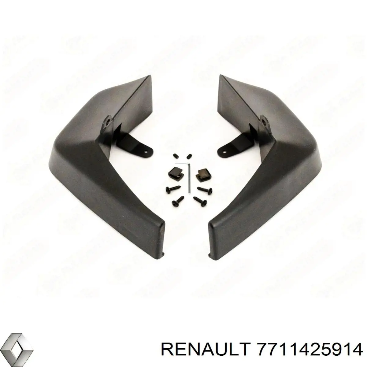 7711425914 Renault (RVI) бризковики задні, комплект