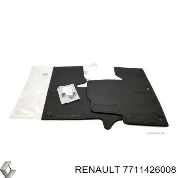 Килимок передній, комплект 2 шт. Renault Master 3 (EV, HV, UV) (Рено Мастер)
