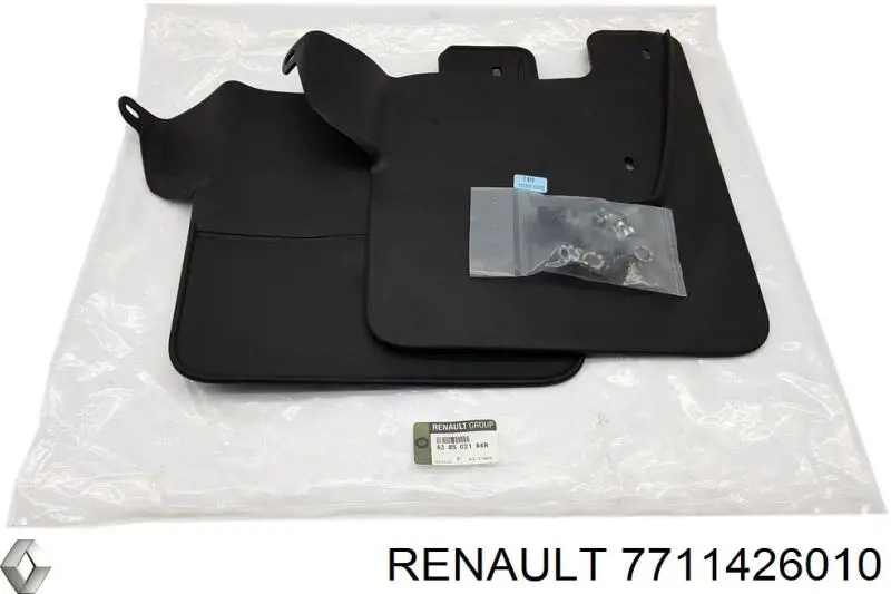 Бризковики передні, комплект Renault (RVI) 7711426010 ціна, від 63.80 USD