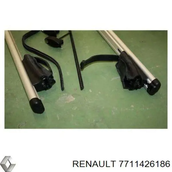 Поперечки багажника даху, комплект Renault Megane 3 (KZ0) (Рено Меган)