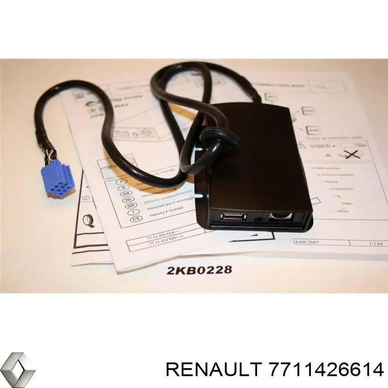 USB-розгалужувач Renault (RVI) 7711426614 ціна, від 79.40 USD