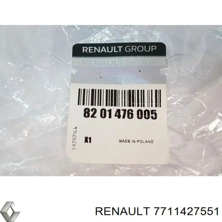  Renault (RVI) 7711427551 ціна, від 37.25 USD
